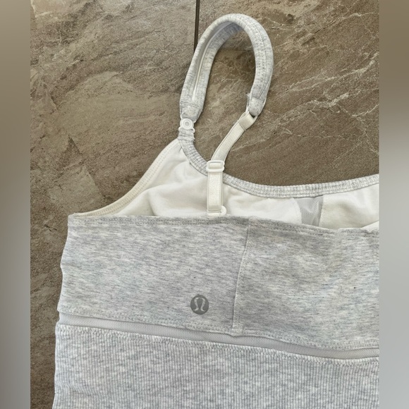 Light Grey LuLu Lemon Tank - Picture 3 of 4